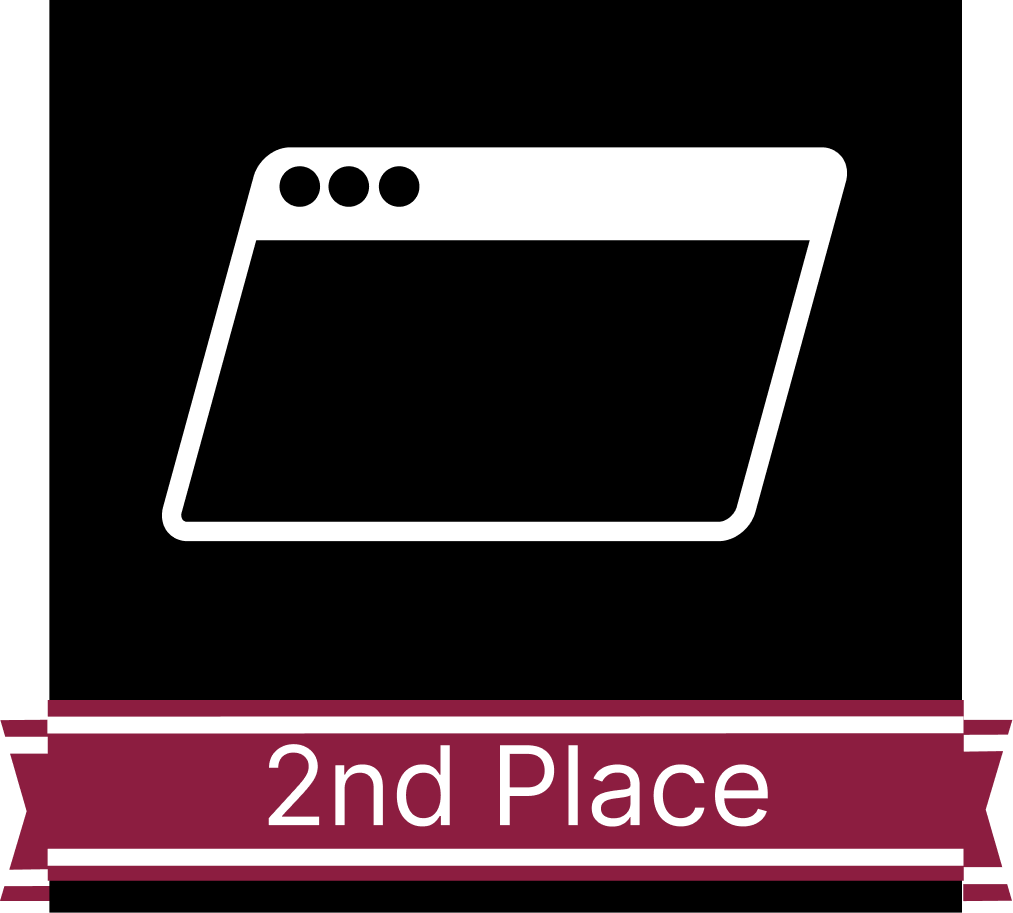 2nd place badge